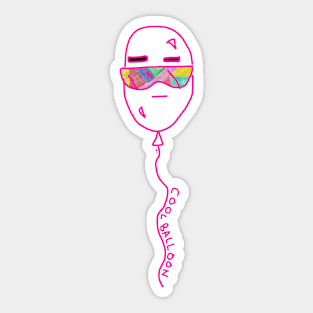 Cool Balloon Outline Sticker